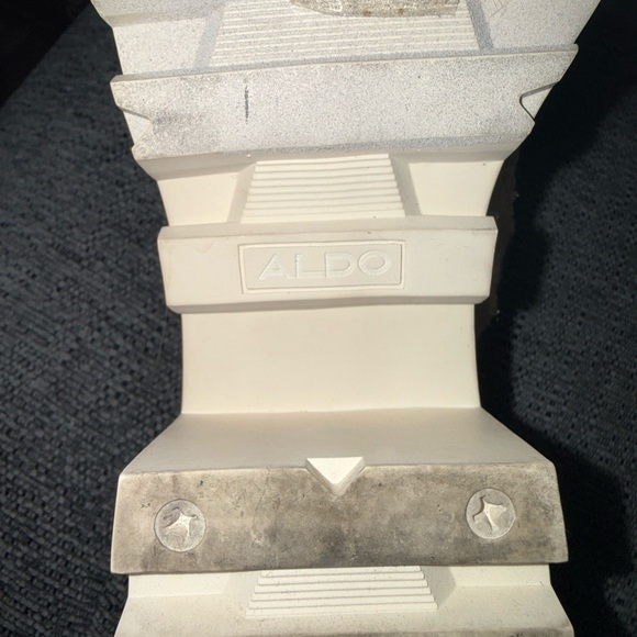 ALDO Women's Cream Lace-Up Boots - Picture 4 of 6